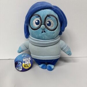 Disney Pixar Inside Out 2 Talk It Out Sadness Plush 7.5